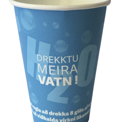 Pappabolli Vatn 7,5oz 50x50stk