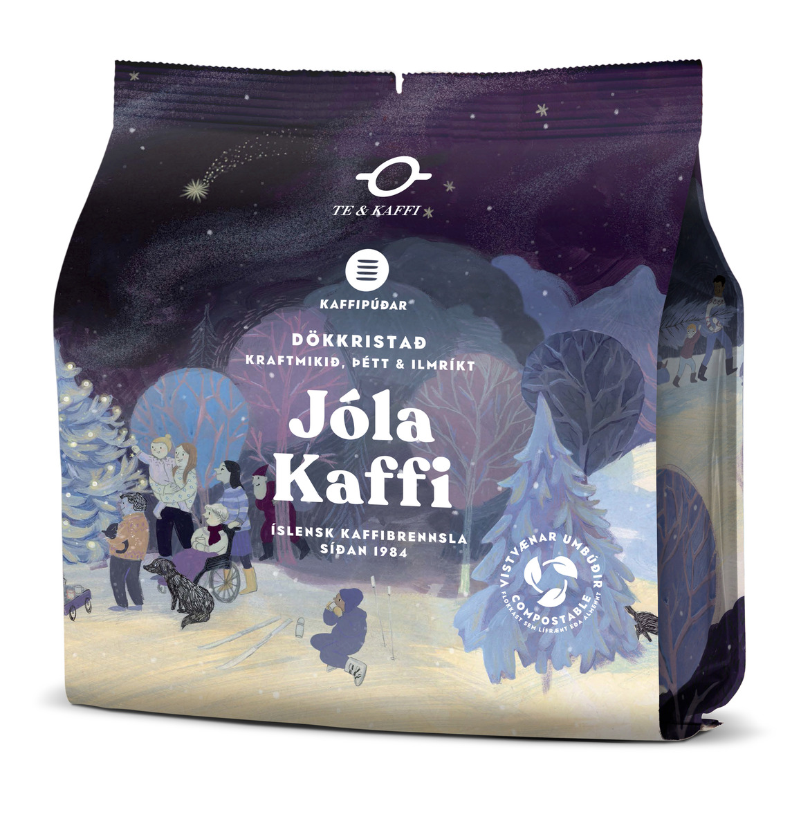 Te & Kaffi Jólakaffi Kaffipúðar 10x14stk