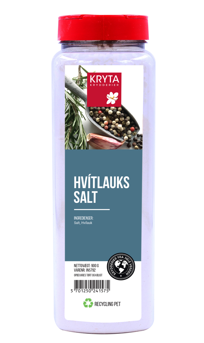 Kryta Hvítlaukssalt 9x900g
