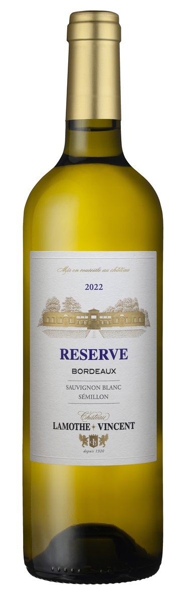 Château Lamothe Vincent Reserve White  2022 12x750ml