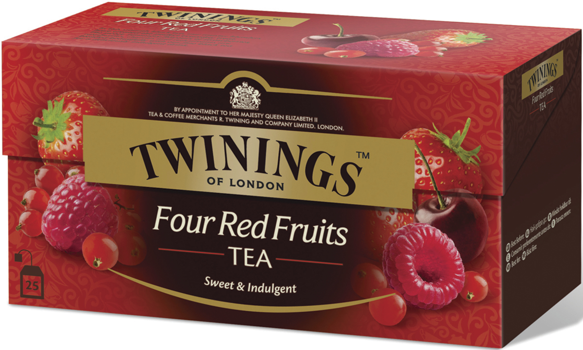 Twinings Four Red Fruits 12x25stk