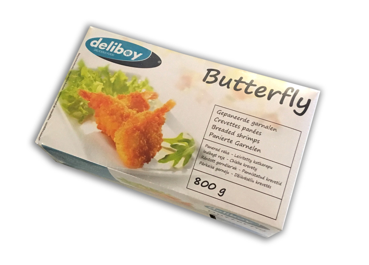 Deliboy Butterfly Shrimps 12x800gr