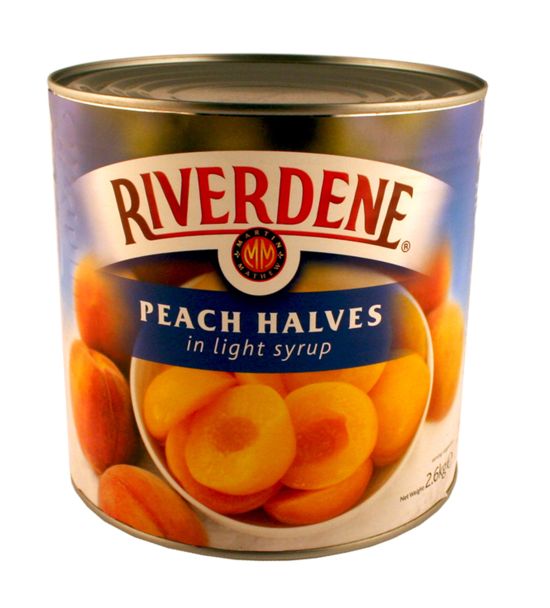 Riverdene Peach Halves In Syrup 6x2,6kg