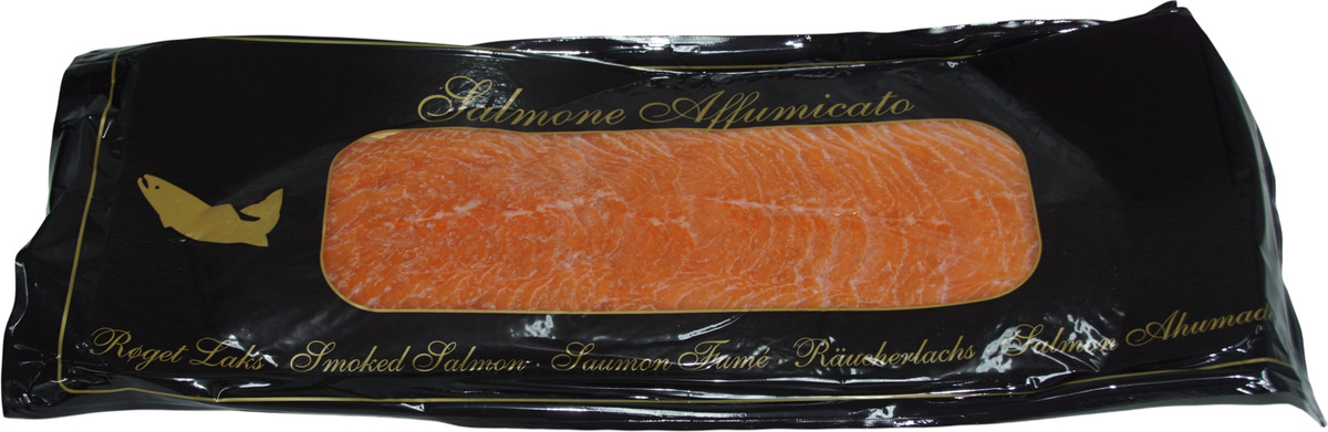 Lax Reykt flök Sneiðar 10stk (vigtarvara) 900-1400g