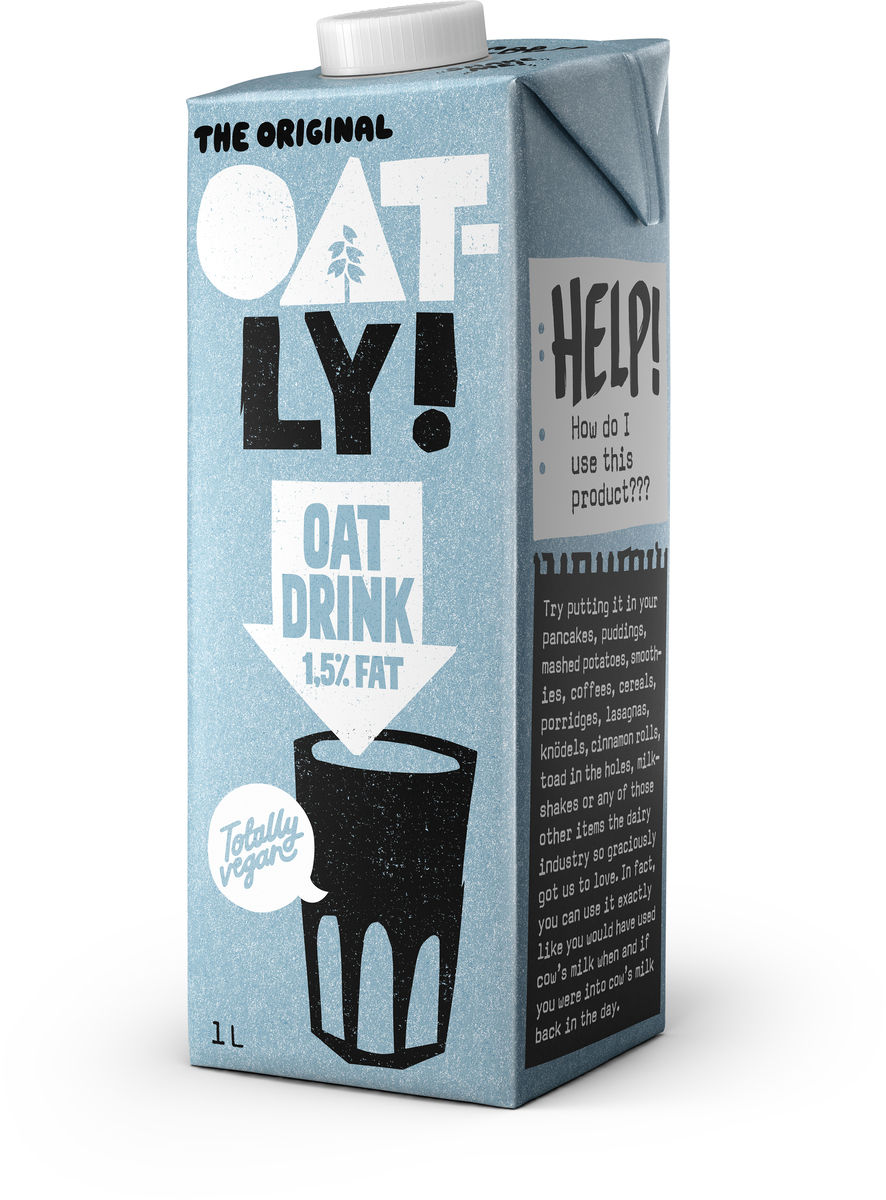 Oatly Haframjólk 1,5% 6x1L