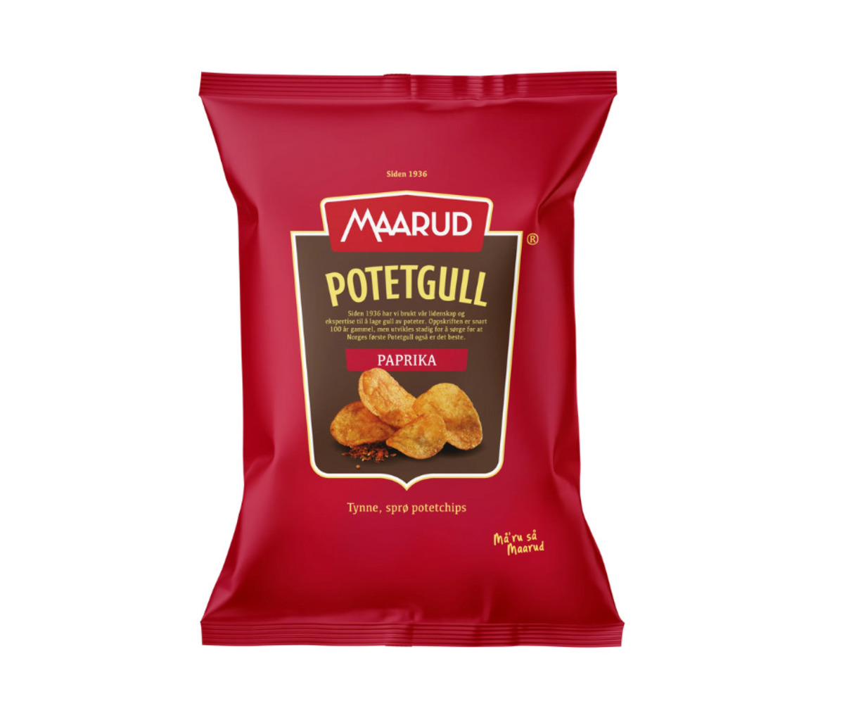 Maarud Flögur Paprika 20x40g
