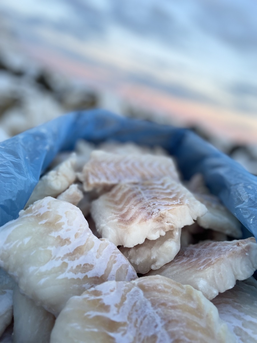 Þorskbitar 80 gr+ IQF 10kg