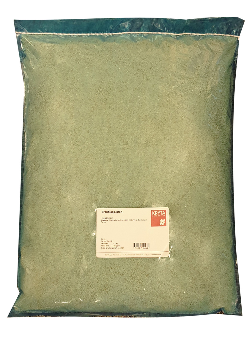 Kryta Brauðrasp, gróft 5kg poki
