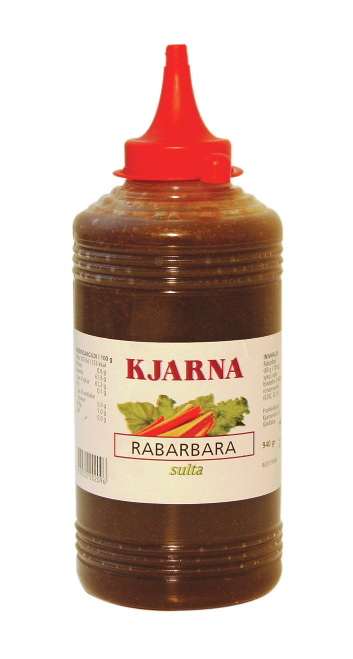Kjarna Rabarbarasulta 12x940g