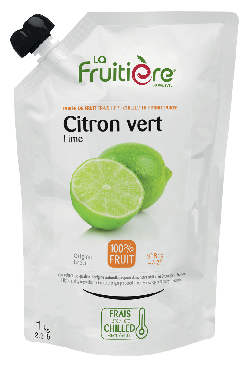 La Fruitiere 100% Lime puree 6x1 L