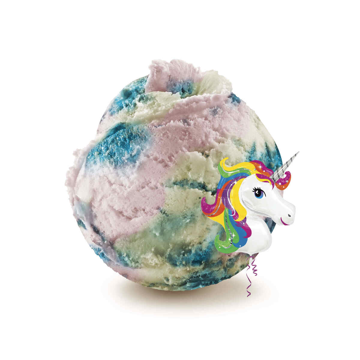 LCDD Unicorn Raspberry, Banana And Strawberry Ice Cream 2x6L