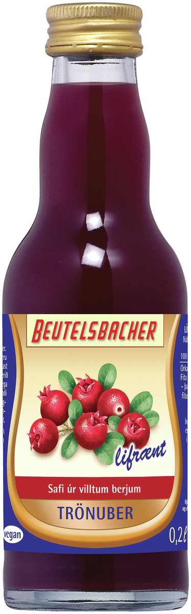 Beutelsbacher Trönuberjasafi 12x200ml