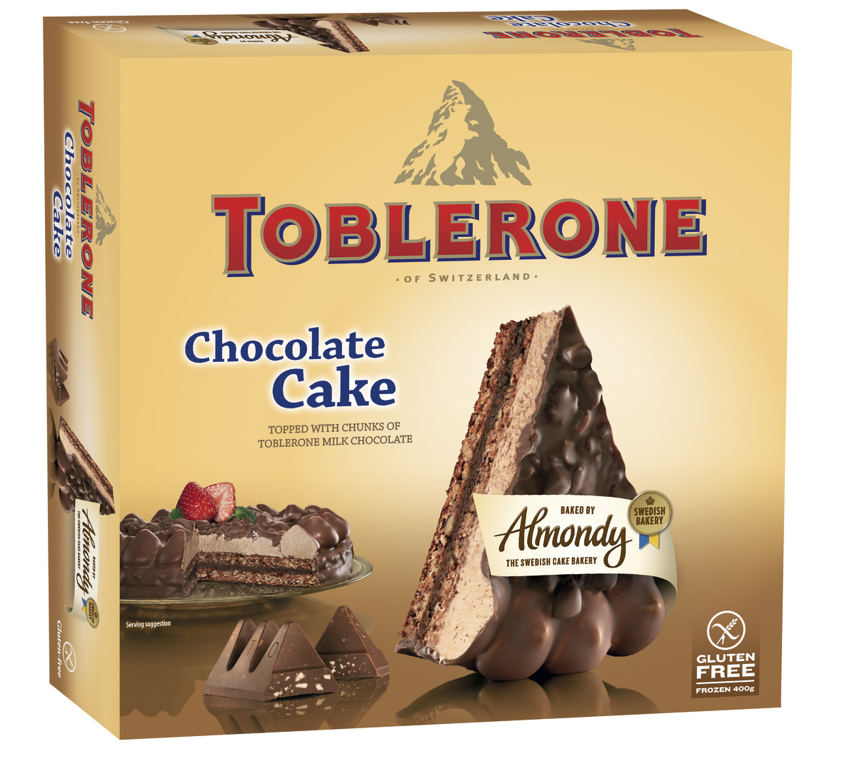 Almondy Toblerone Terta 10x400gr