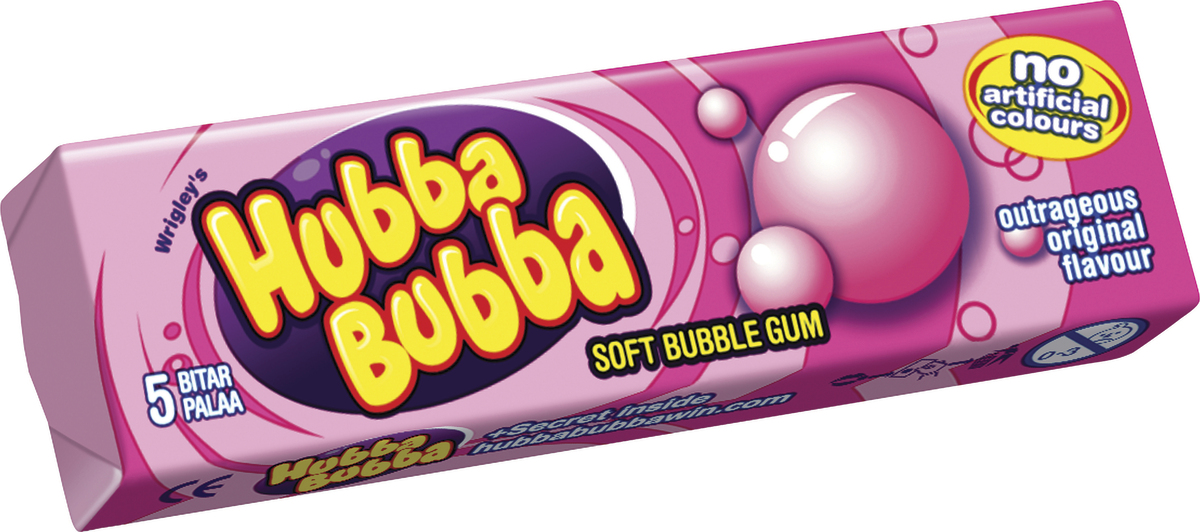 Hubba Bubba Original 18x20x35g (20/pk)