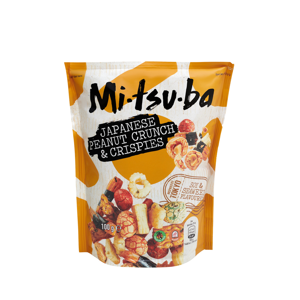 Mitsuba Japanese peanut crunch & crispies 6x100 g