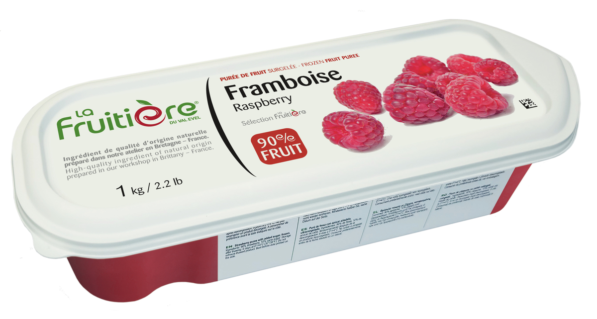 La Frutiere Raspberry Puree 90% 6x1kg