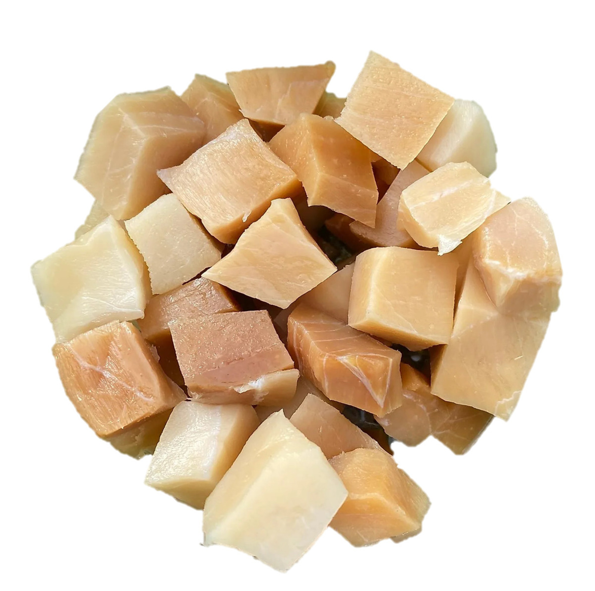 Hákarl brytjaður stóreldhús