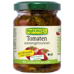 Rapunzel Þurrkaðir Tómatar í Ólífuolíu 6x120gr (M)