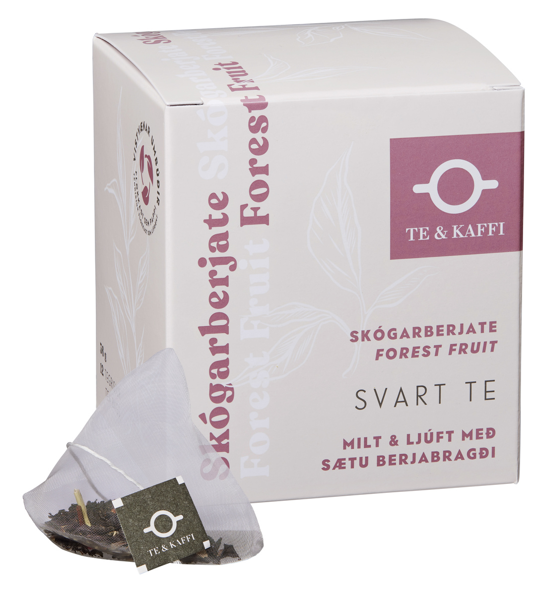 Te & Kaffi Skógarberjate 6x12stk pýramídategrisjur