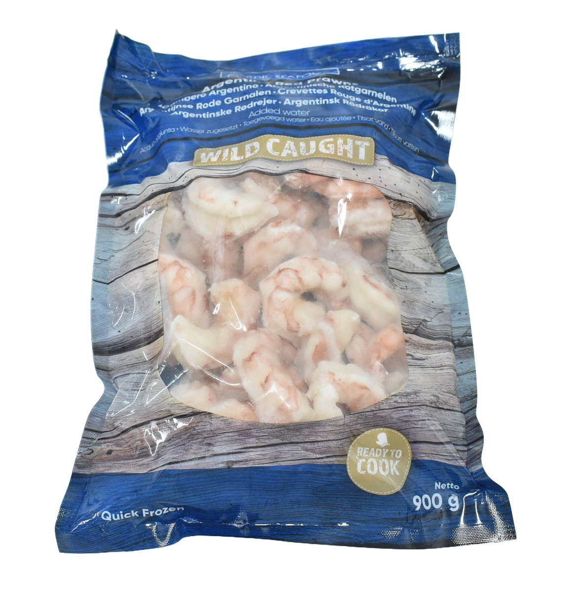 Argentínu Rækja Skelflett/hrá U-20 10x900g