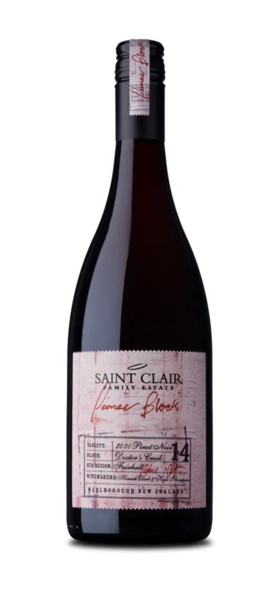 Saint Clair Pioneer Block 14 Pinot Noir 2021 6x750ml