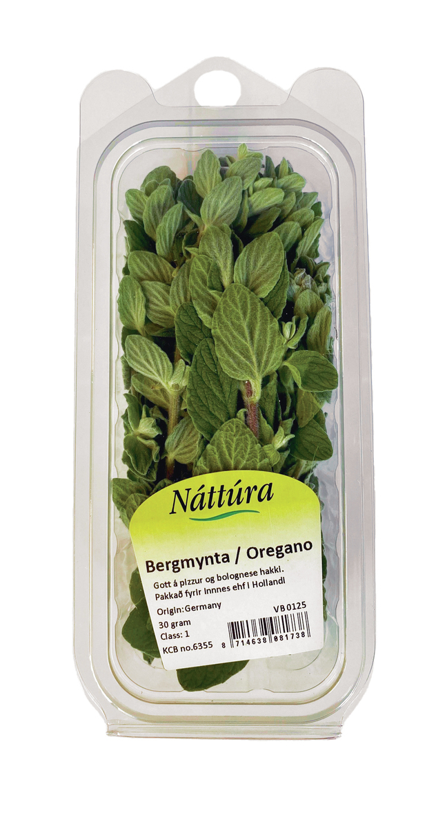 Náttúra Bergmynta(oregano) 12x30gr (FL)