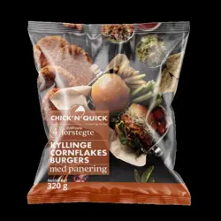 BPI Kjúklingaborgarar 4x80 gr
