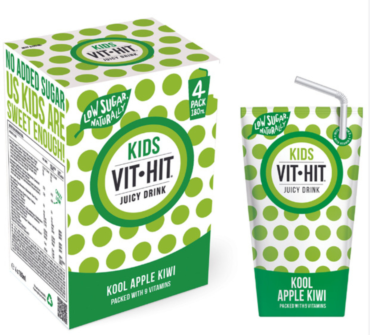 VITHIT Kids Kool Apple Kiwi multipack 6x(4x180ml)