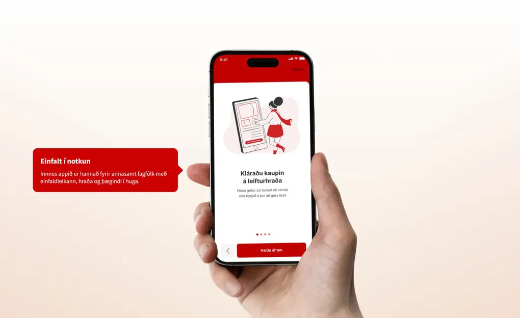 A breakthrough in service for food industry professionals!