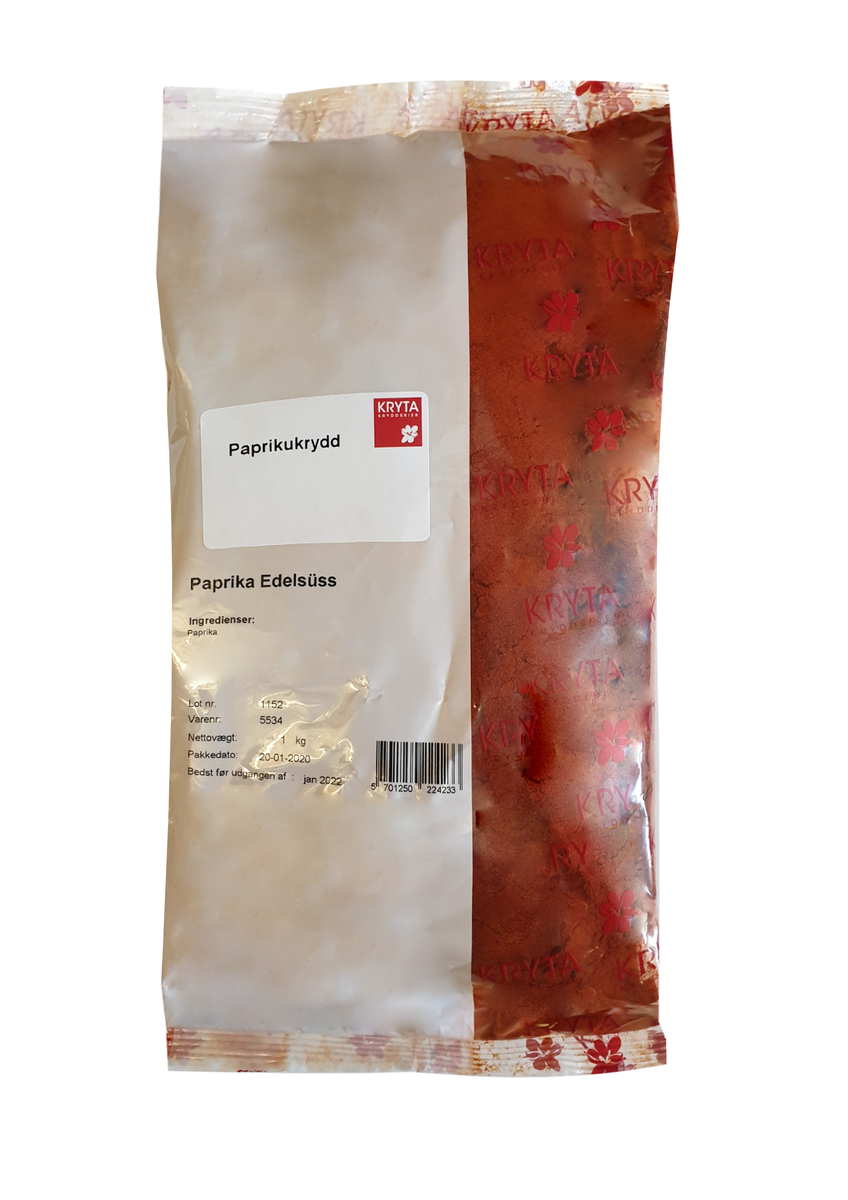 Kryta Paprikukrydd 15x1kg
