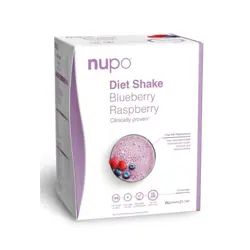 Nupo Diet Shake Blueberry/Raspberry Bréf 4x384g