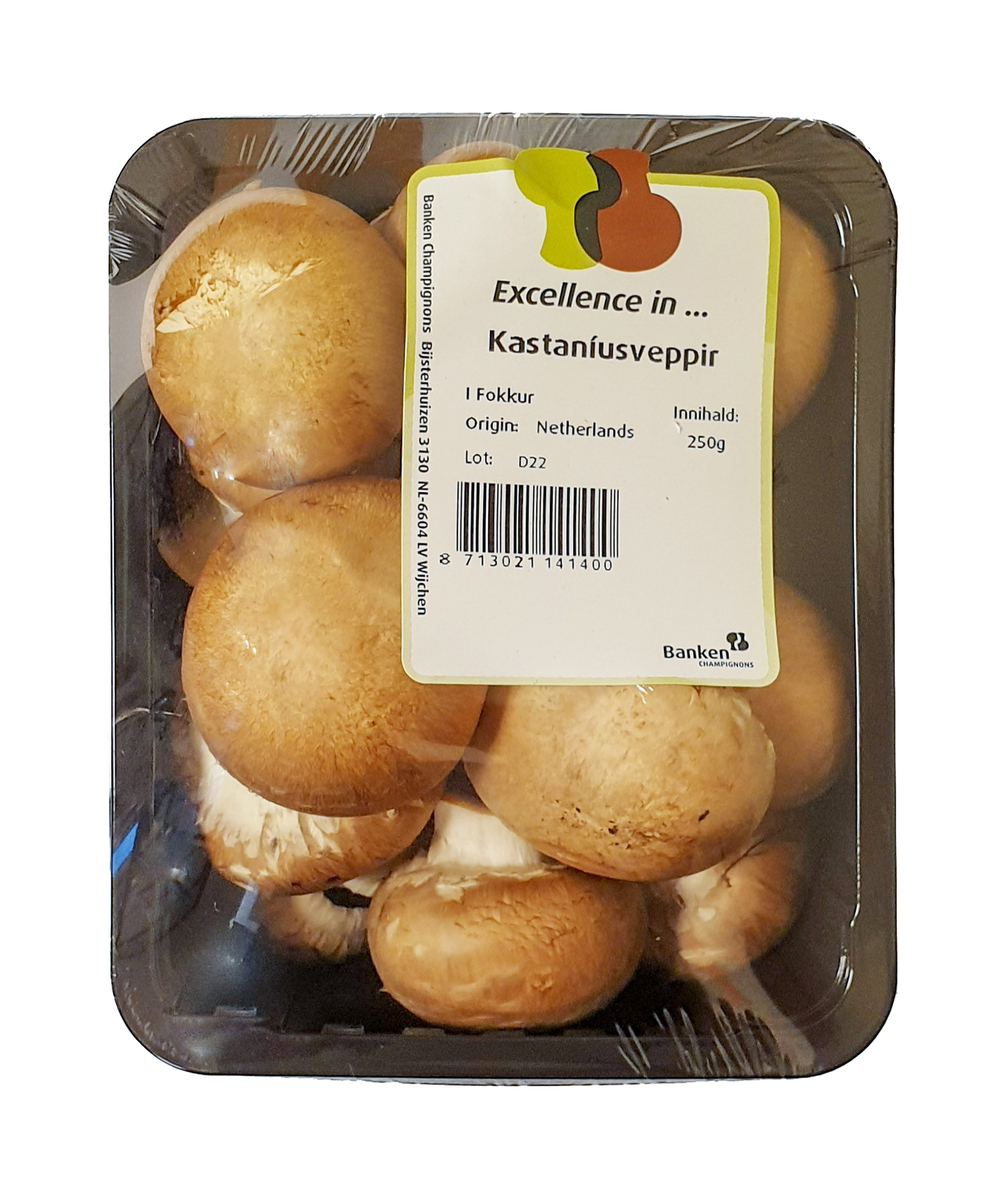 Sveppir Kastaniu 8x250gr