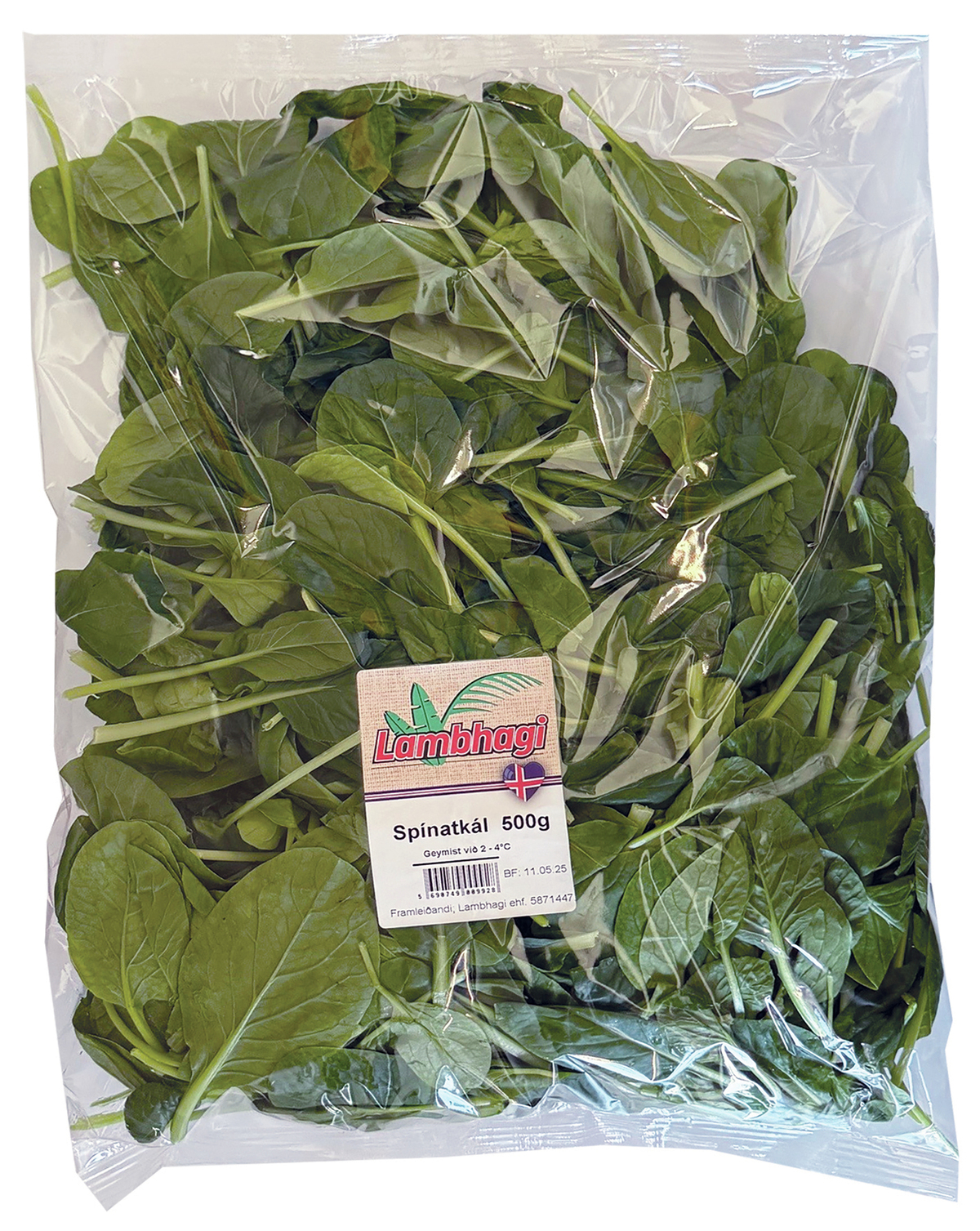 Lambhaga Spínatkál 8x500gr