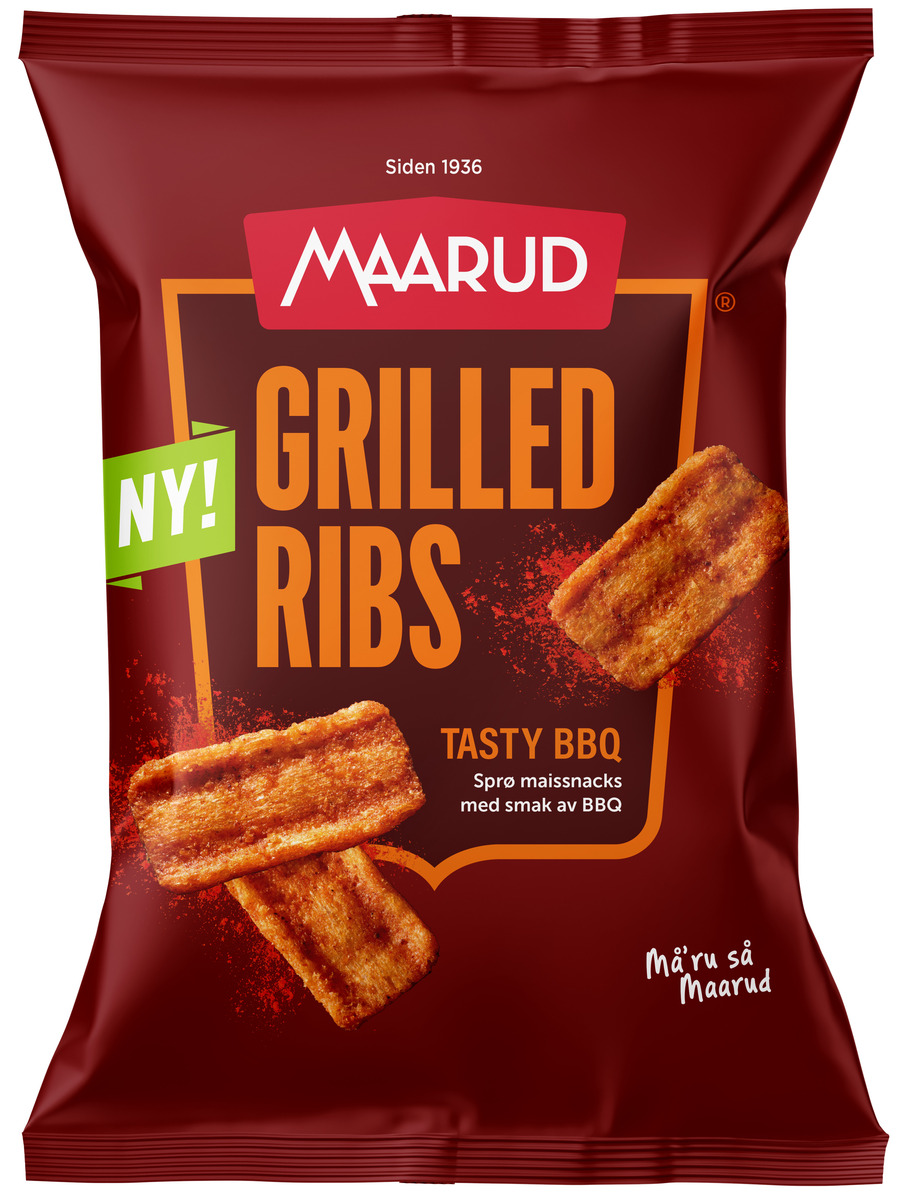 Maarud Grilled Ribs Tasty BBQ 24x110 g