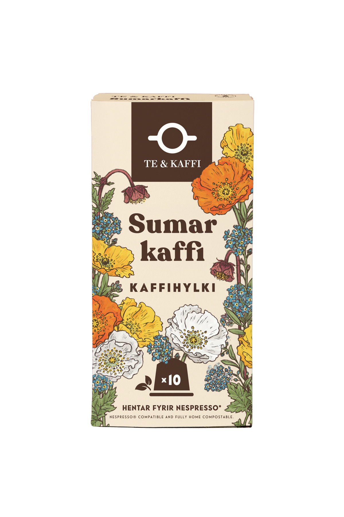 Kaffihylki og púðar