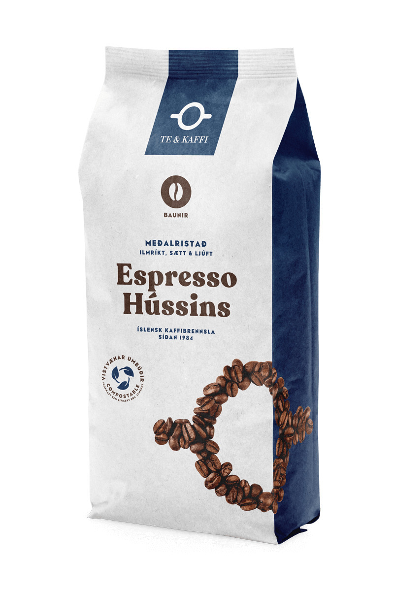 Te & Kaffi Espresso Hússins Baunir 9x800gr