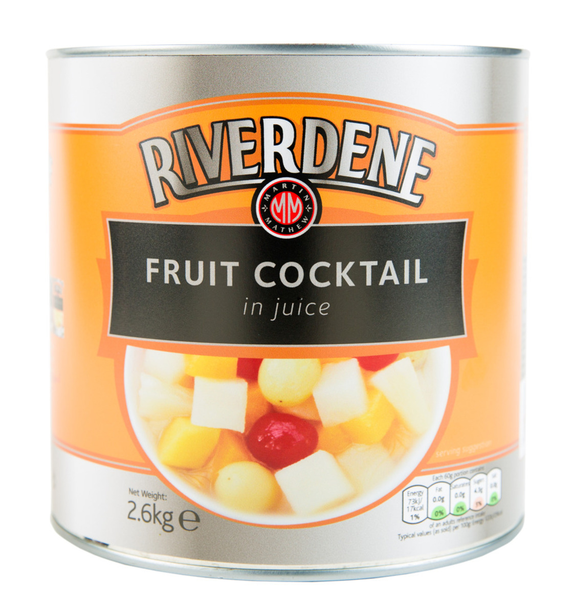 Riverdene Fruit Cocktail In Juice 6x2.5 kg