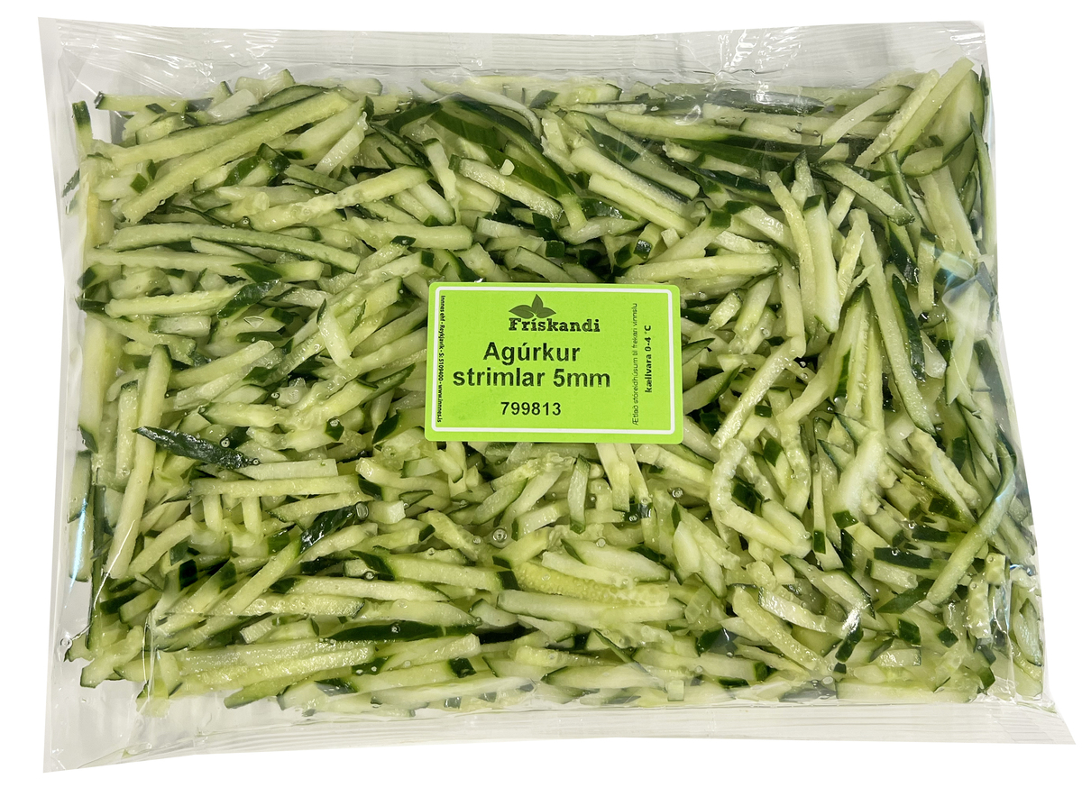 Agúrkur strimlar 5mm 3kg (P)
