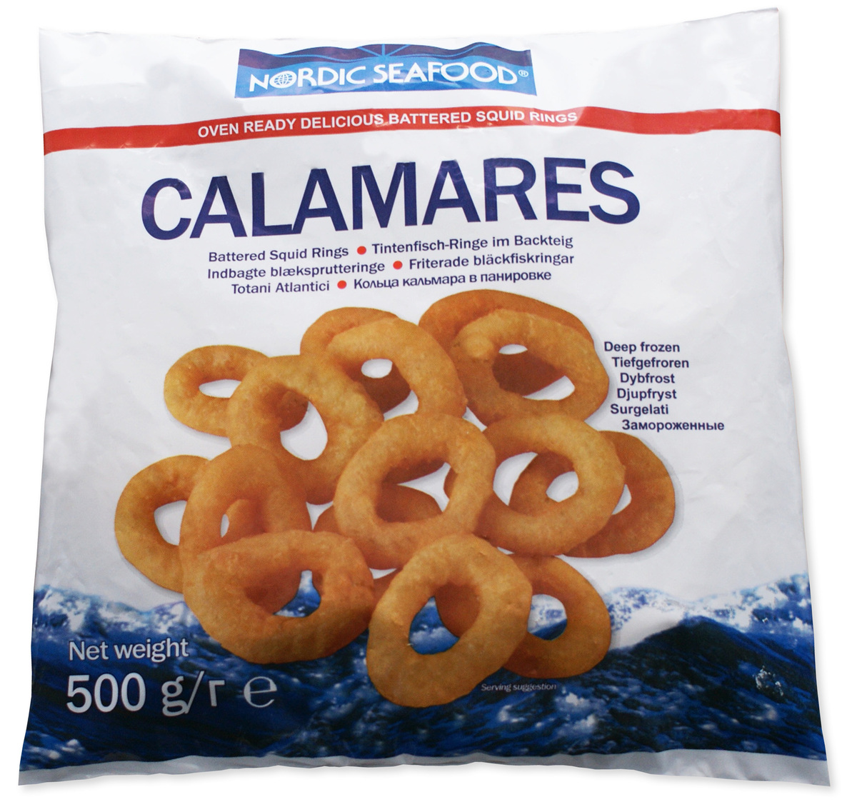 Smokkfiskhringir í Orly 12x500g