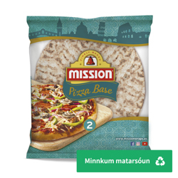 Mission Pizza Base Hveiti 24cm BF. 11.07.2023 24x230g