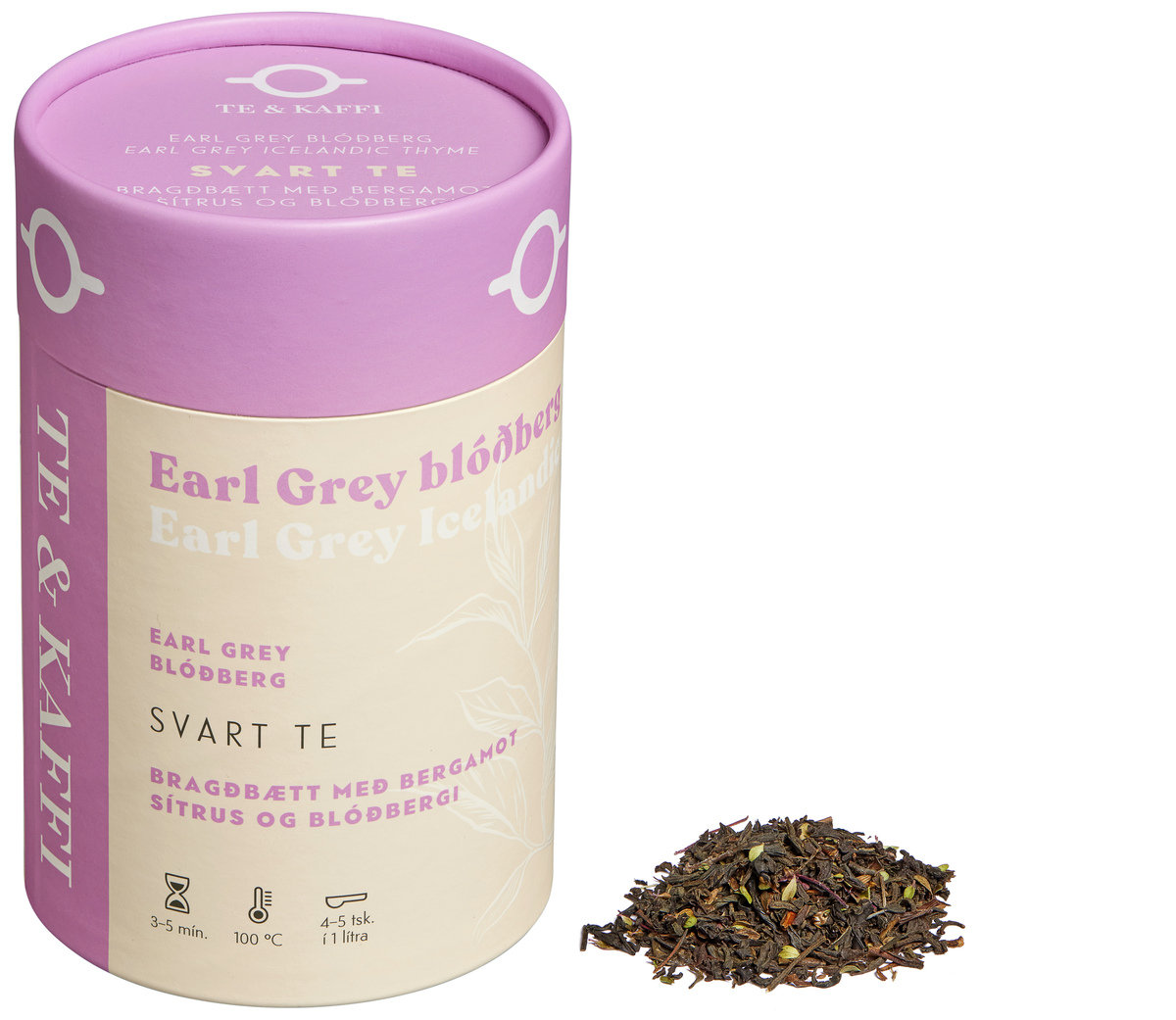 Te & Kaffi Earl Grey Blóðberg 24x100g