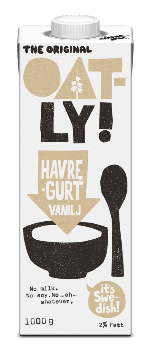 Oatly Hafragúrt Vanillu 6x1L