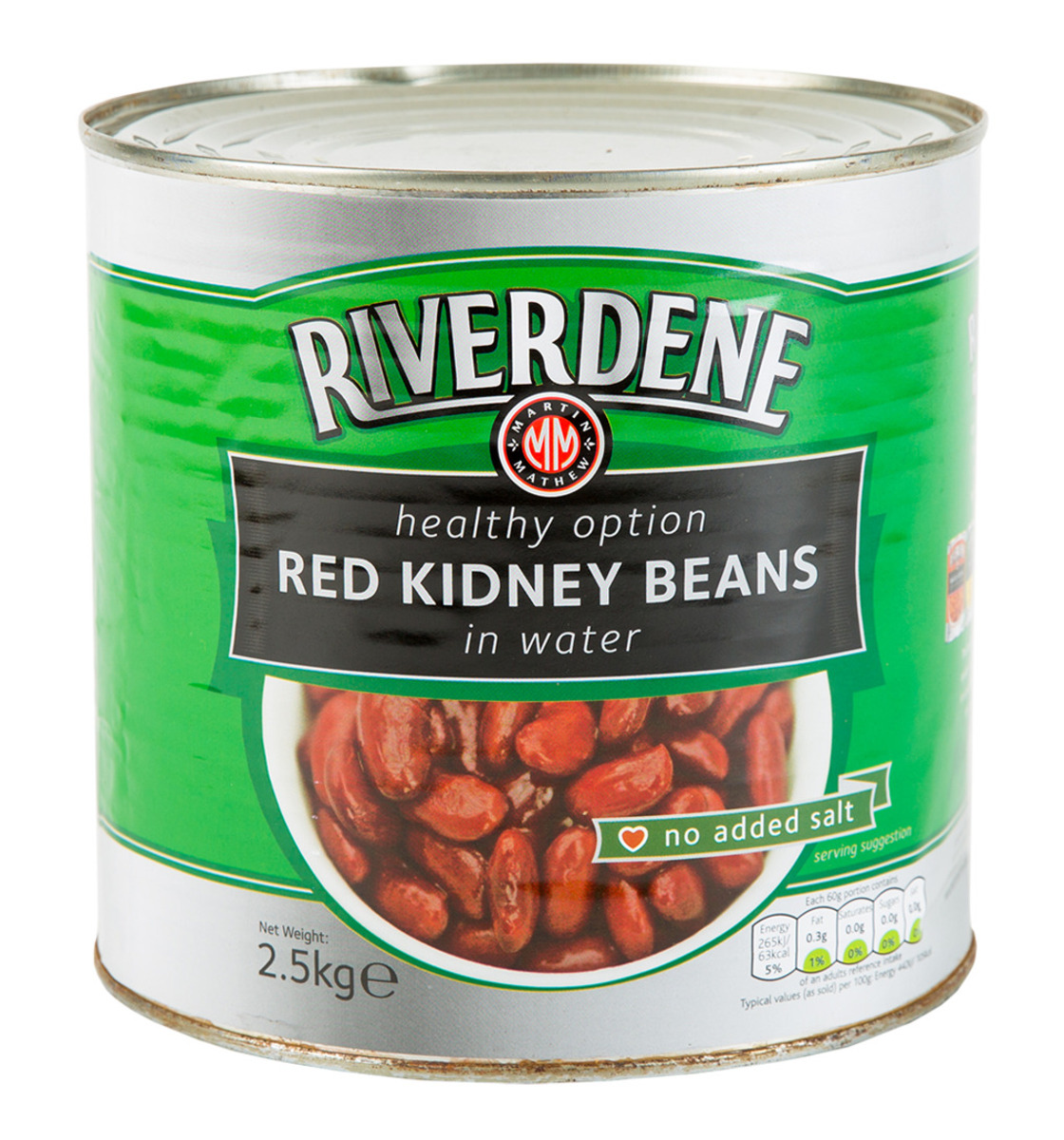 Riverdene kidney beans (nýrnabaunir) 6x2.5 kg