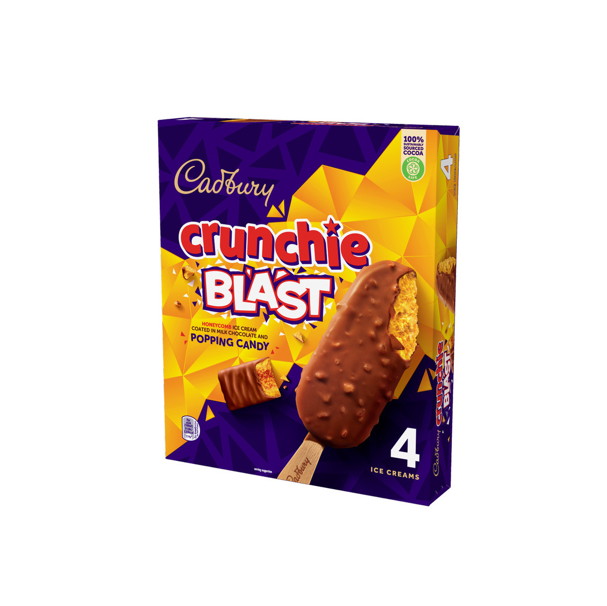 Cadbury Crunchie Blast Stick 8x4x90ml