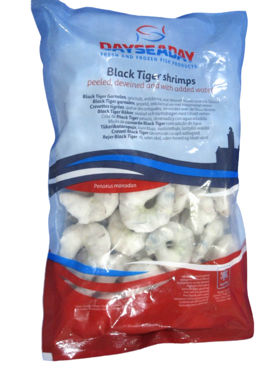 Tígrisrækja 16/20 skelflett 20% 10x1kg