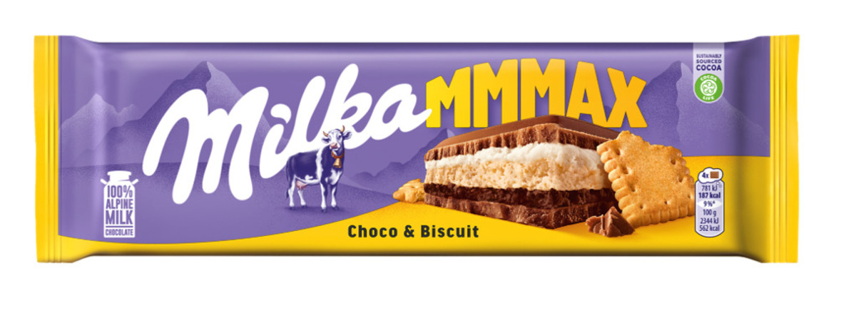 Milka Mmmax Choco & Biscuit 12x300gr