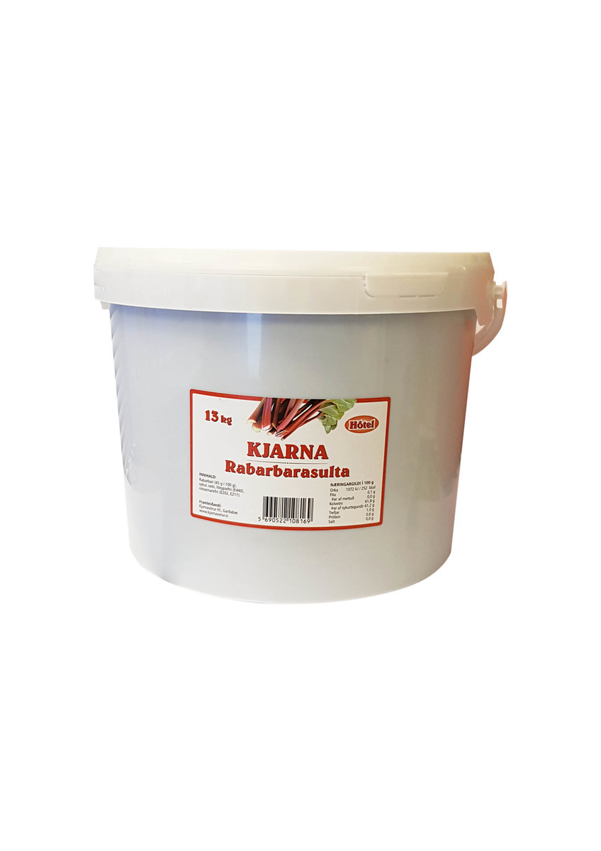 Kjarna Rabarbarasulta 13kg
