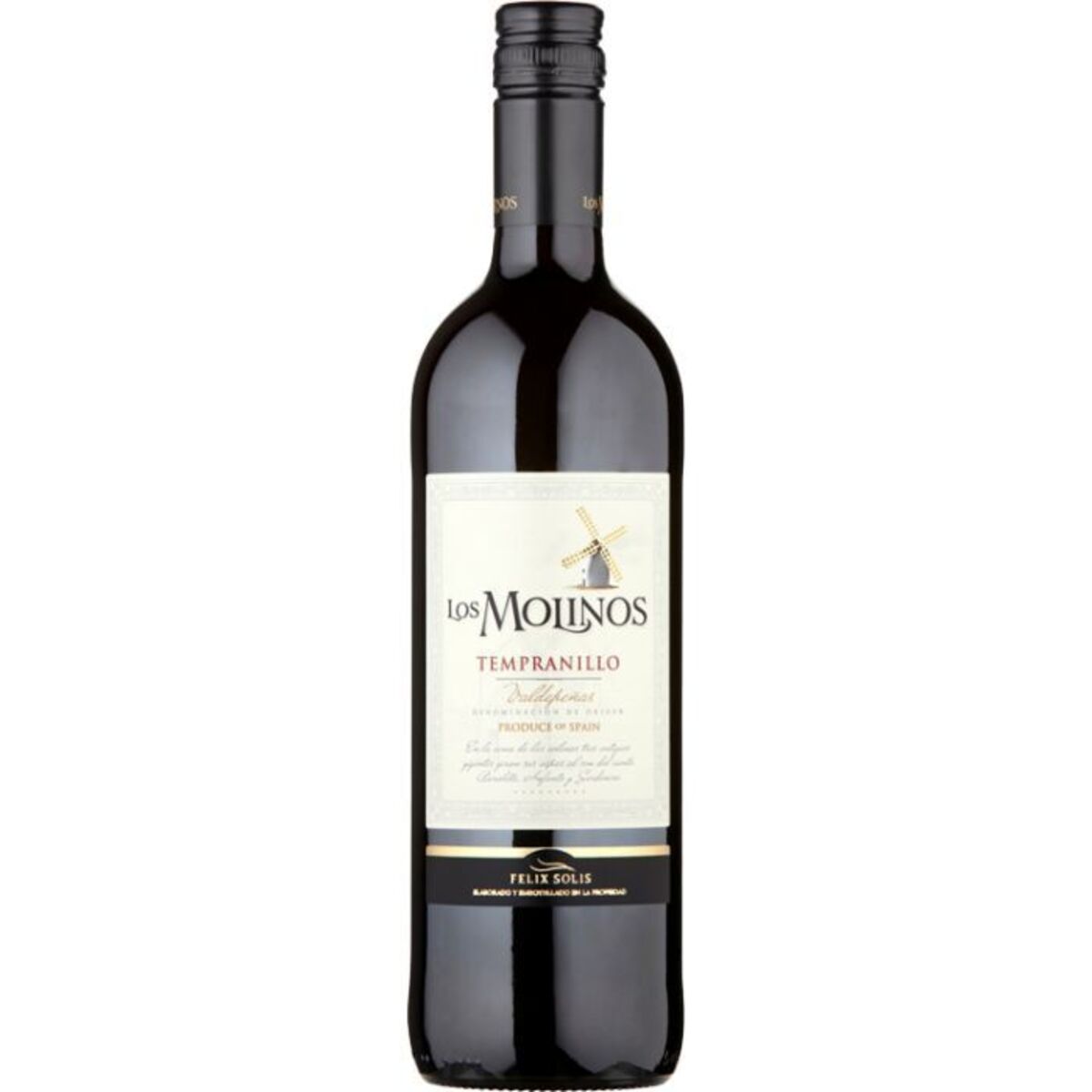 Los Molinos Tempranillo 2017 6x750ml