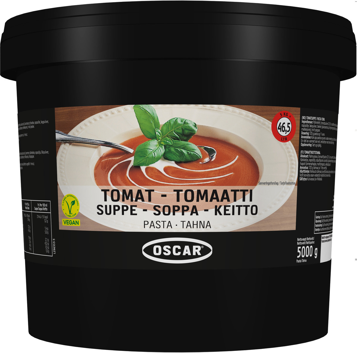 Oscar Tomato Soup Paste 1x5kg