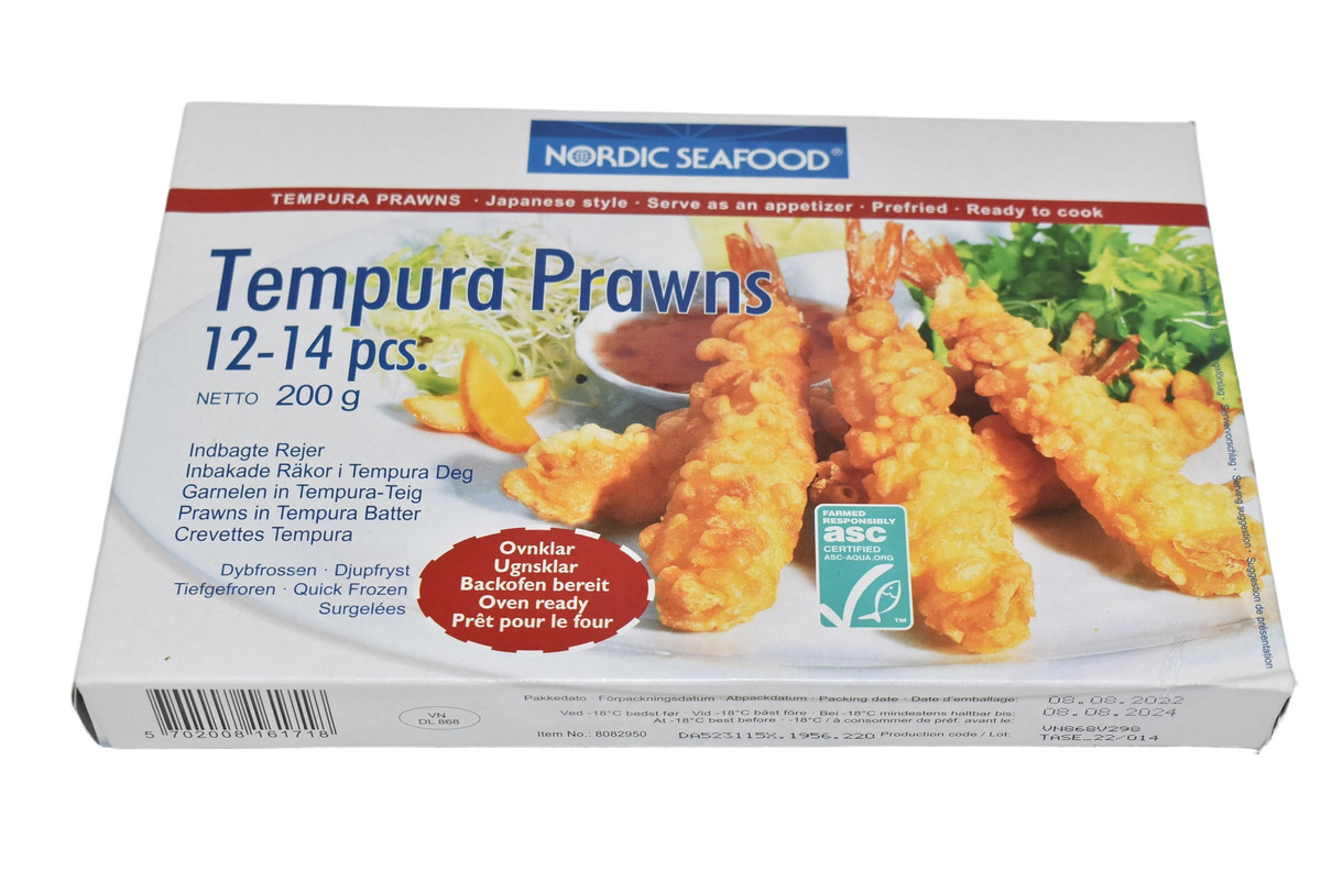 Risarækja Tempura 12x200gr